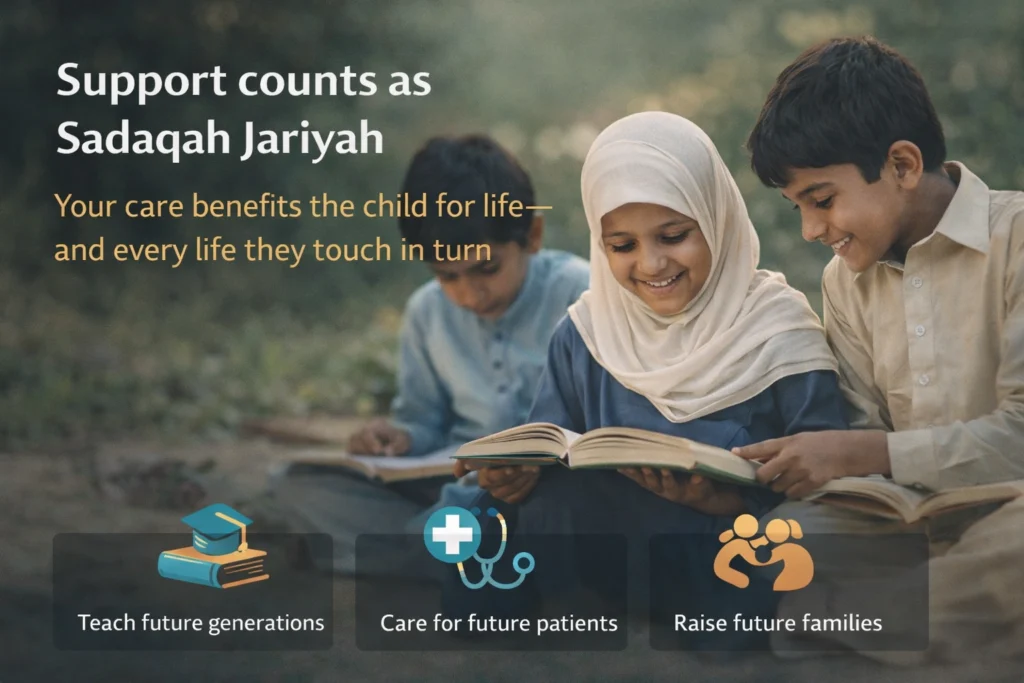 Supporting education and care for life