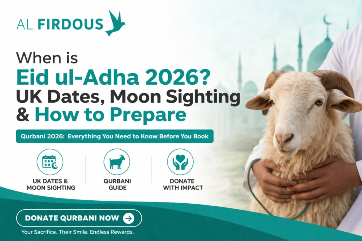 When is Eid ul-Adha 2026 & Qurbani 2026 UK