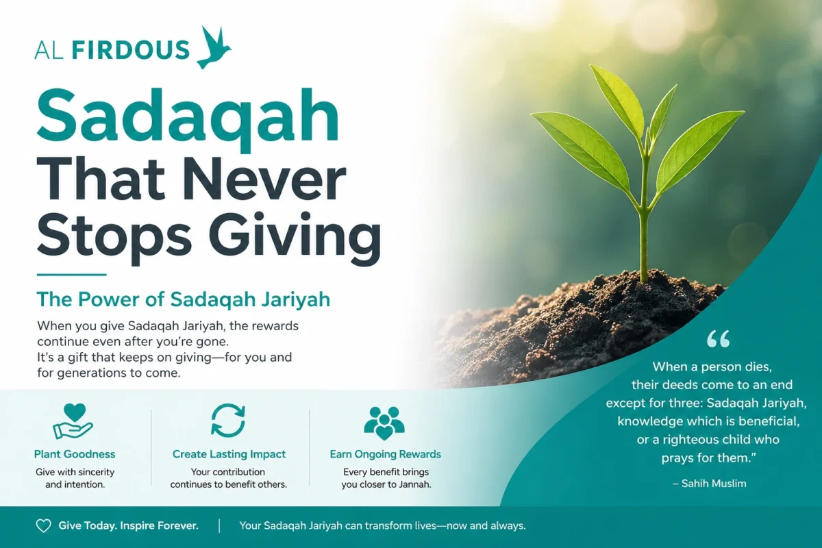 sadaqah that never stops giving