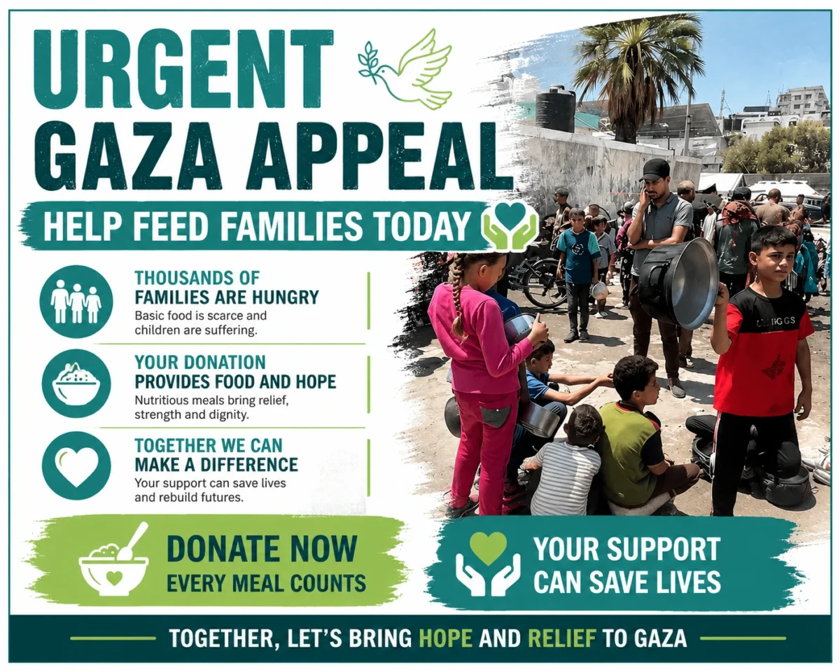 Gaza Emergency Appeal 2026: Feed a Starving Family Today